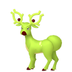 惊角鹿（闪光）