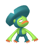 莲帽小童（闪光）