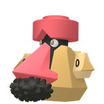 大朝北鼻（闪光）