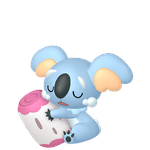 树枕尾熊（闪光）