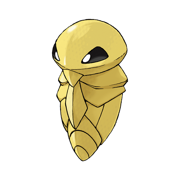 #0014 铁壳蛹 - 虫、毒属性宝可梦