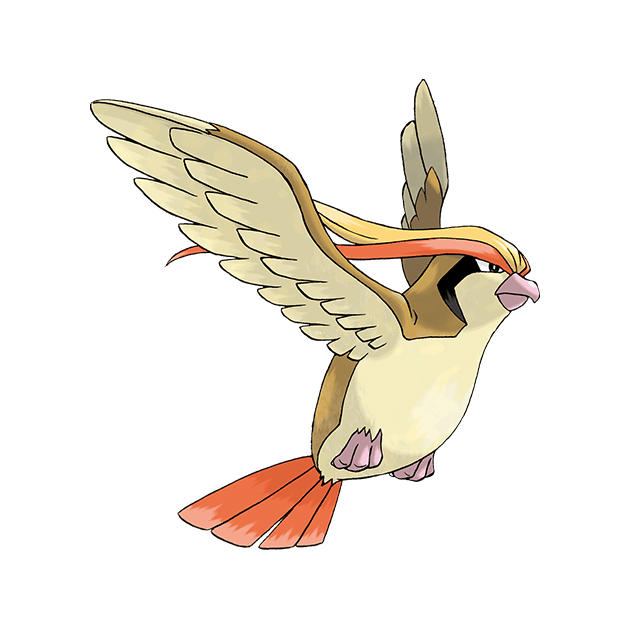 #0018 大比鸟 - 一般、飞行属性宝可梦