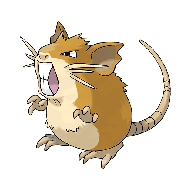 #0020 拉达 - 一般属性宝可梦