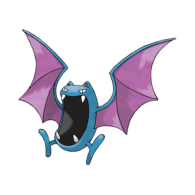 #0042 大嘴蝠 - 毒、飞行属性宝可梦