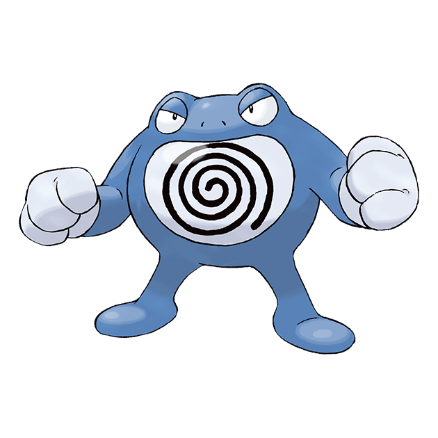 #0062 蚊香泳士 - 水、格斗属性宝可梦