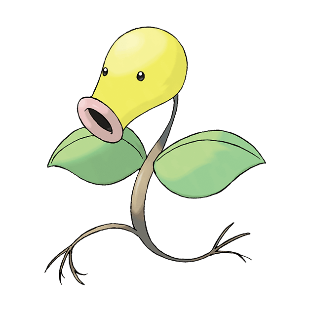 #0069 喇叭芽 - 草、毒属性宝可梦