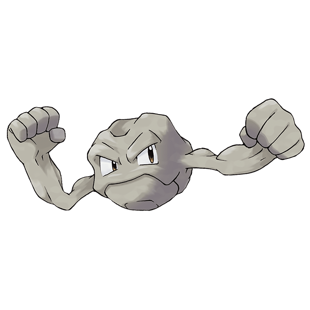 #0074 小拳石 - 岩石、地面属性宝可梦