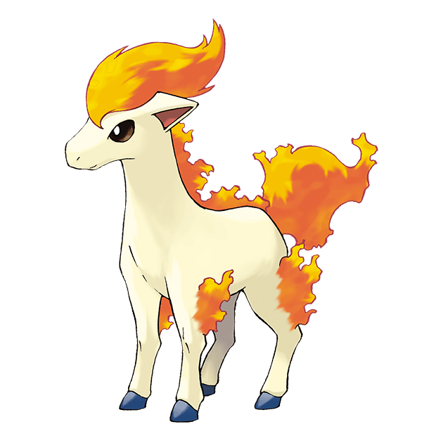 #0077 小火马 - 火属性宝可梦