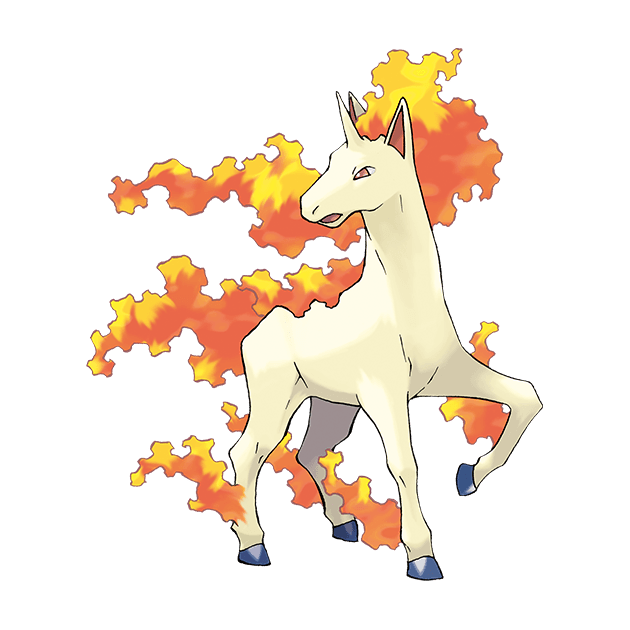 #0078 烈焰马 - 火属性宝可梦