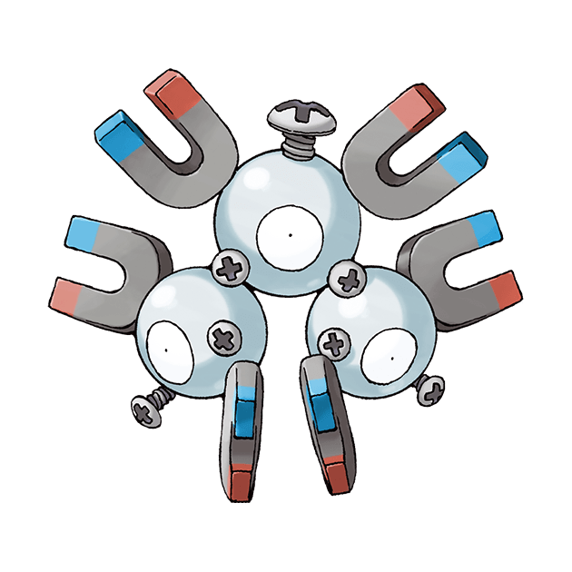 #0082 三合一磁怪 - 电、钢属性宝可梦