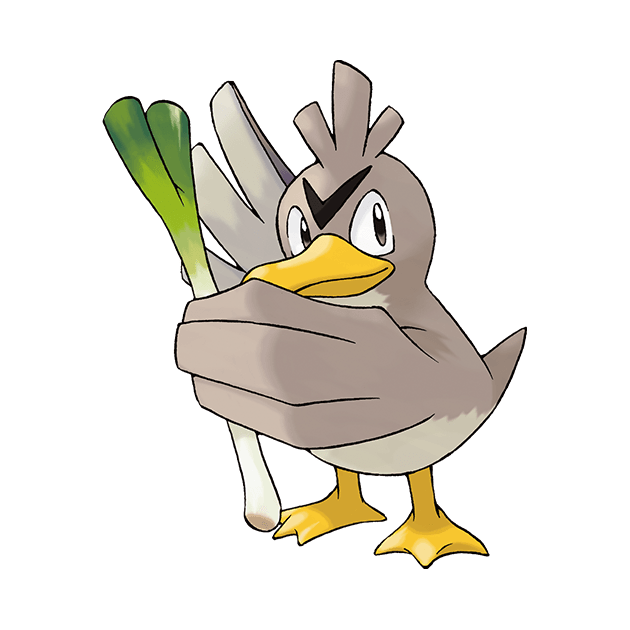 #0083 大葱鸭 - 一般、飞行属性宝可梦