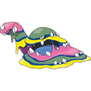 #0089 臭臭泥-阿罗拉的样子 - 毒、恶属性宝可梦