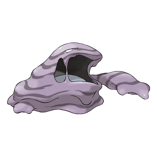 #0089 臭臭泥 - 毒属性宝可梦