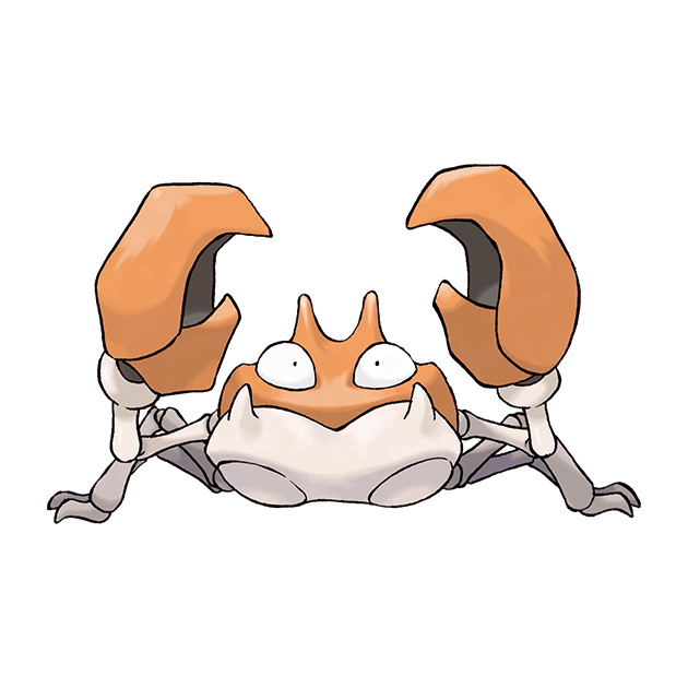 #0098 大钳蟹 - 水属性宝可梦