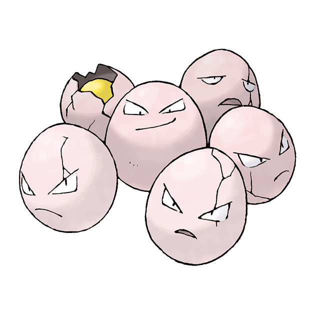 #0102 蛋蛋 - 草、超能力属性宝可梦