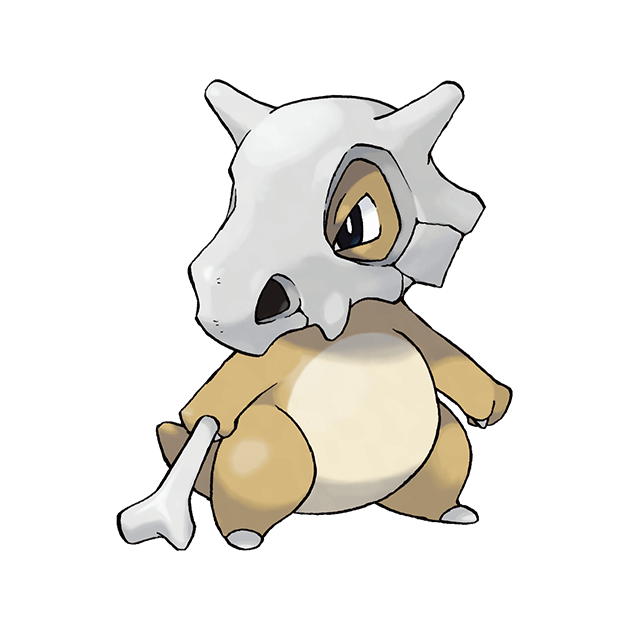 #0104 卡拉卡拉 - 地面属性宝可梦