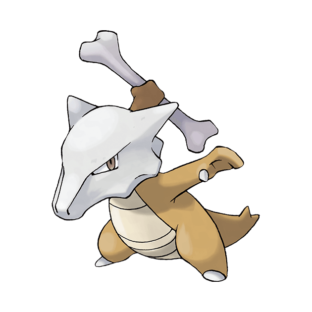 #0105 嘎啦嘎啦 - 地面属性宝可梦