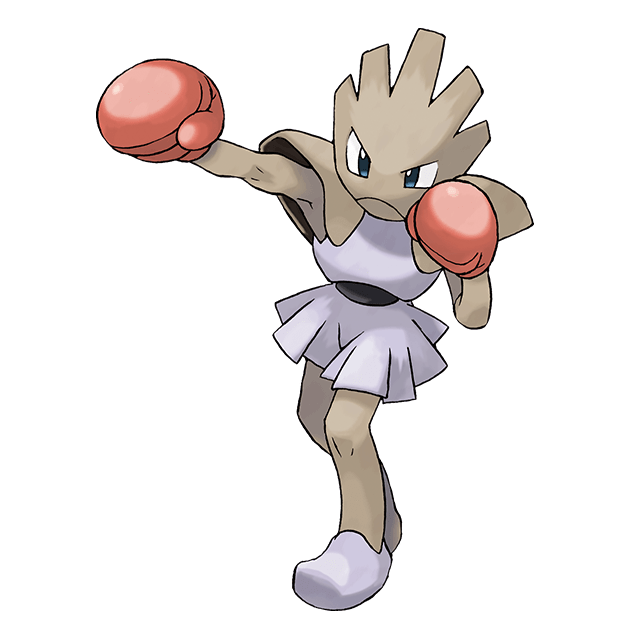 #0107 快拳郎 - 格斗属性宝可梦