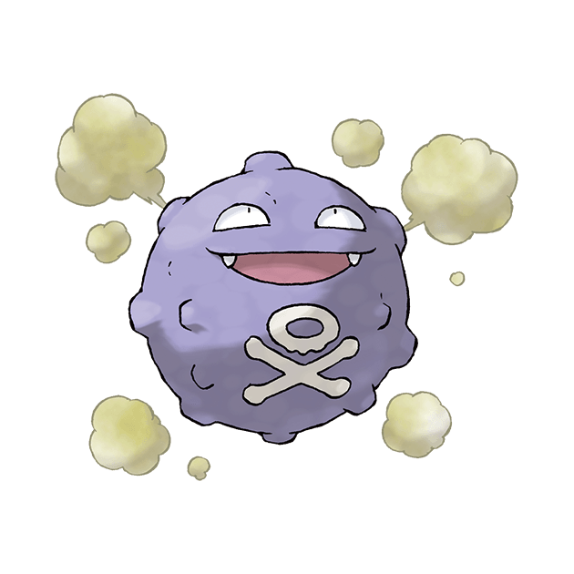 #0109 瓦斯弹 - 毒属性宝可梦