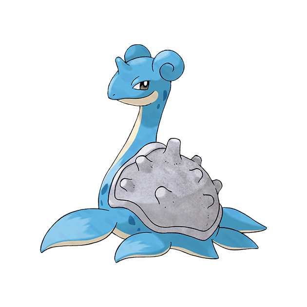 #0131 拉普拉斯 - 水、冰属性宝可梦