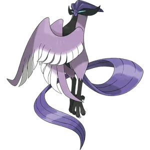 #0144 急冻鸟-伽勒尔的样子 - 超能力、飞行属性宝可梦