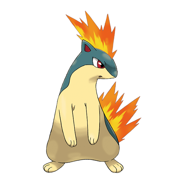 #0156 火岩鼠 - 火属性宝可梦