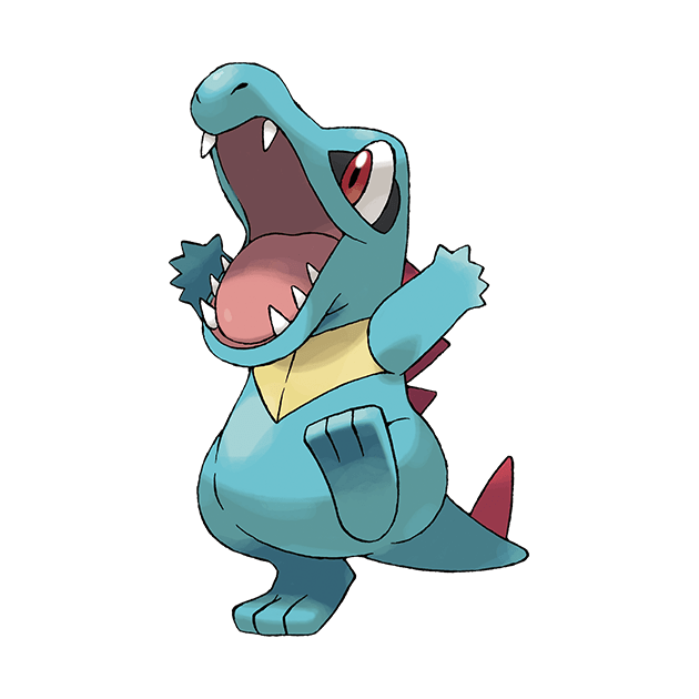 #0158 小锯鳄 - 水属性宝可梦