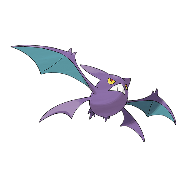 #0169 叉字蝠 - 毒、飞行属性宝可梦