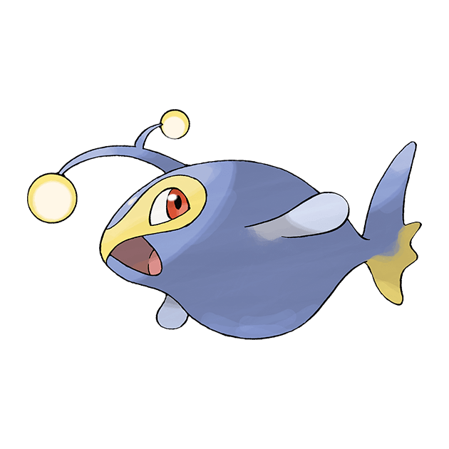 #0171 电灯怪 - 水、电属性宝可梦