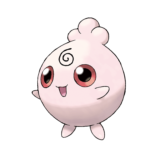 #0174 宝宝丁 - 一般、妖精属性宝可梦