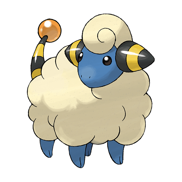 #0179 咩利羊 - 电属性宝可梦