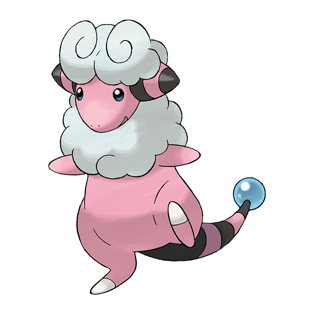 #0180 茸茸羊 - 电属性宝可梦