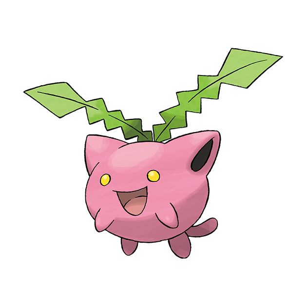 #0187 毽子草 - 草、飞行属性宝可梦