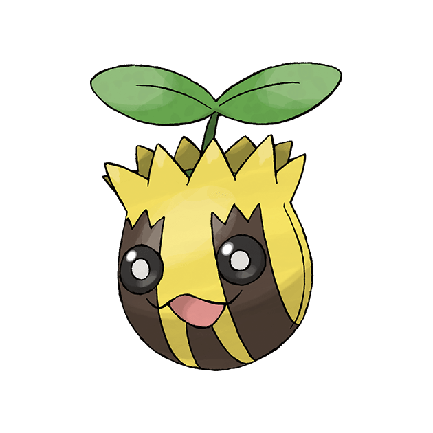 #0191 向日种子 - 草属性宝可梦