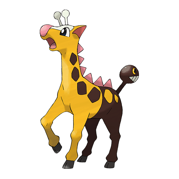 #0203 麒麟奇 - 一般、超能力属性宝可梦