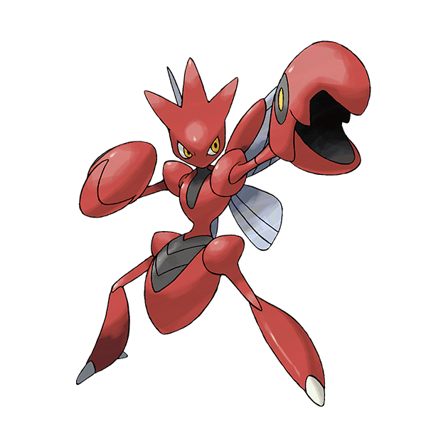 #0212 巨钳螳螂 - 虫、钢属性宝可梦