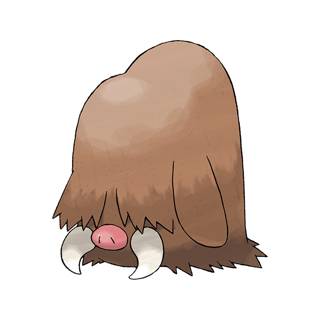 #0221 长毛猪 - 冰、地面属性宝可梦