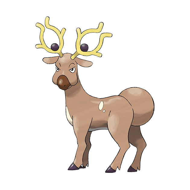 #0234 惊角鹿 - 一般属性宝可梦