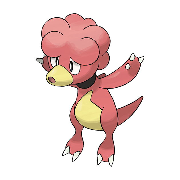 #0240 鸭嘴宝宝 - 火属性宝可梦