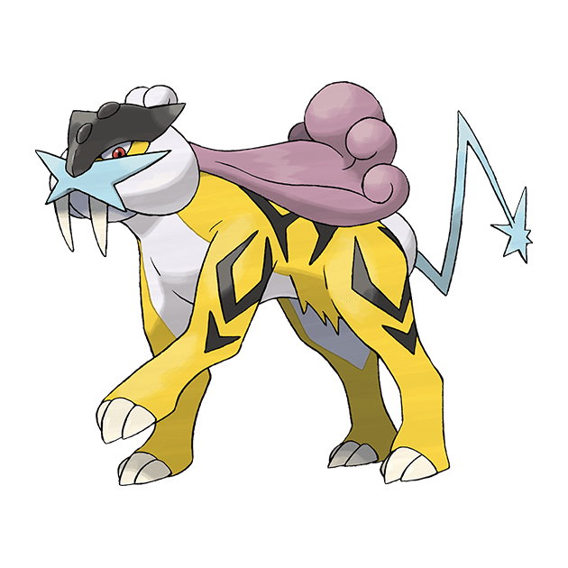 #0243 雷公 - 电属性宝可梦