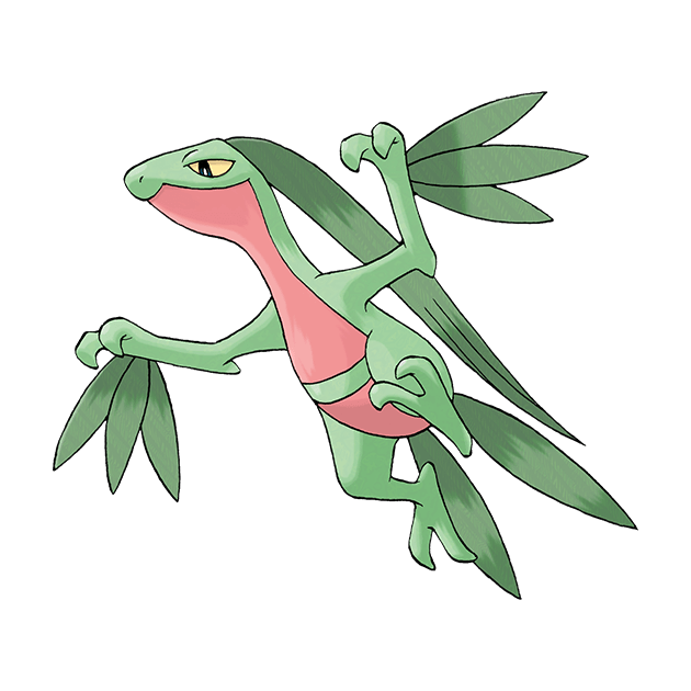 #0253 森林蜥蜴 - 草属性宝可梦