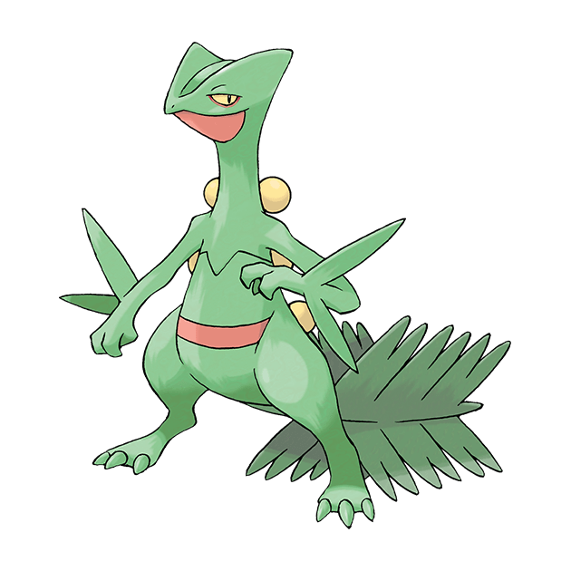 #0254 蜥蜴王 - 草属性宝可梦
