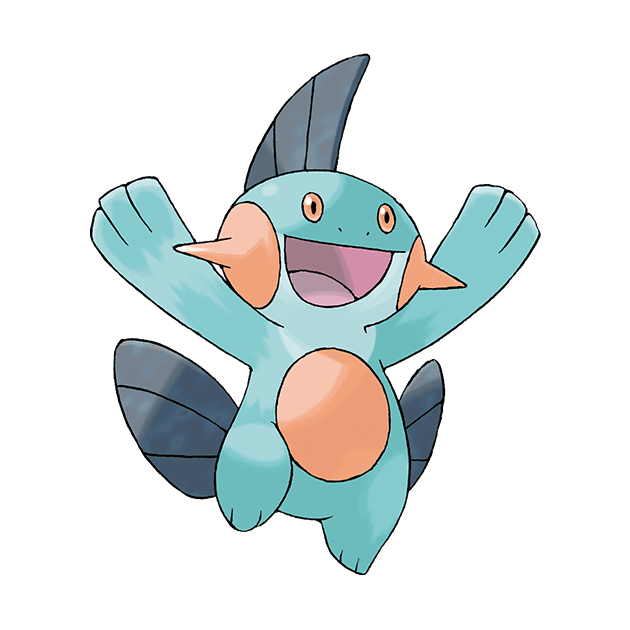 #0259 沼跃鱼 - 水、地面属性宝可梦