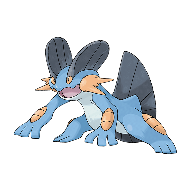 #0260 巨沼怪 - 水、地面属性宝可梦