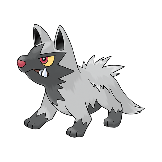 #0261 土狼犬 - 恶属性宝可梦