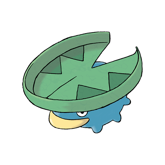 #0270 莲叶童子 - 水、草属性宝可梦