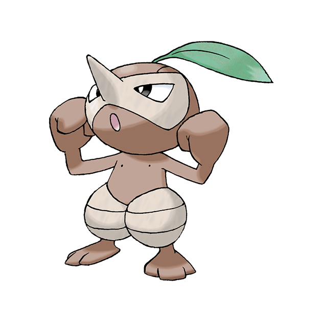 #0274 长鼻叶 - 草、恶属性宝可梦