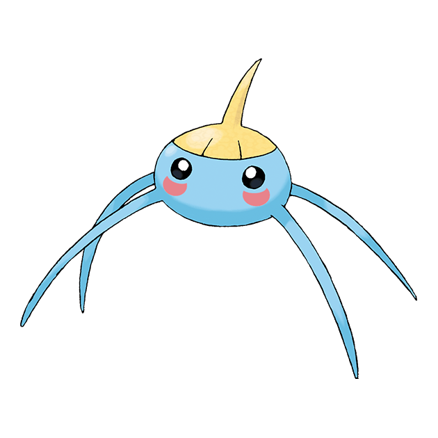 #0283 溜溜糖球 - 虫、水属性宝可梦