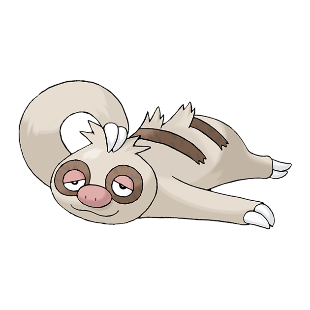 #0287 懒人獭 - 一般属性宝可梦