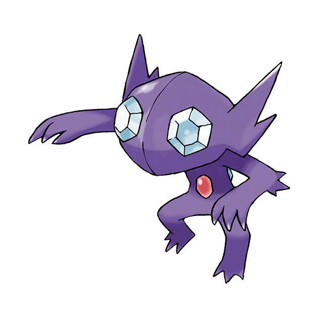 #0302 勾魂眼 - 恶、幽灵属性宝可梦